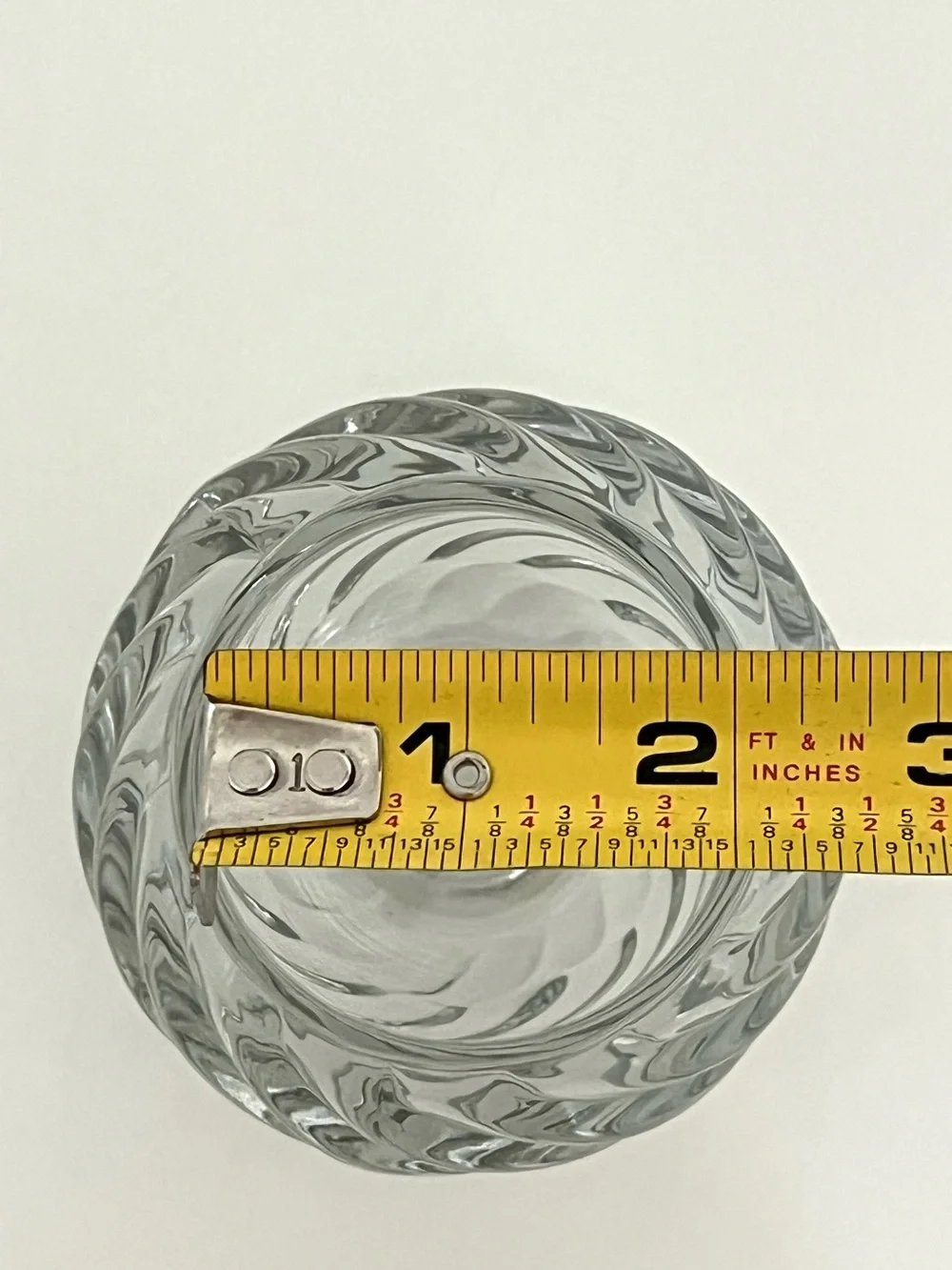 Vintage PartyLite Illusions Votive Holders - Clear Crystal Home Accents